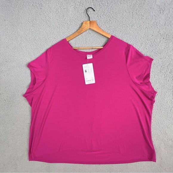 ATHLETA WOMENS NEW T SHIRT PURPLE/PINK SIZE 2X - Picture 10 of 10
